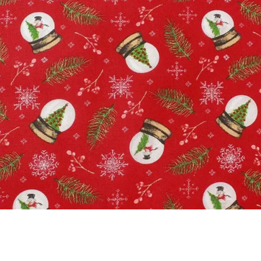 Coupon 45x45cm - Tissu coton Motif Noël