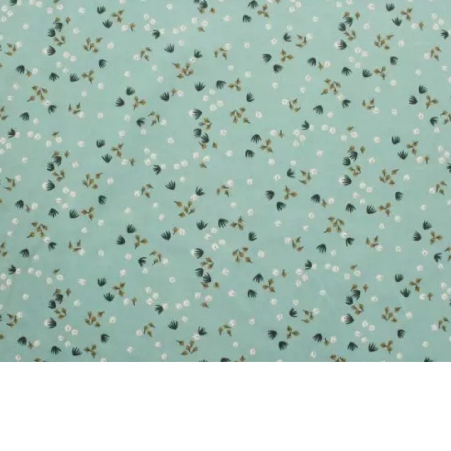 Coupon 50x50cm - Tissu coton Motif fleurs