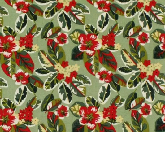 Coupon 45x45cm - Tissu coton Motif fleurs