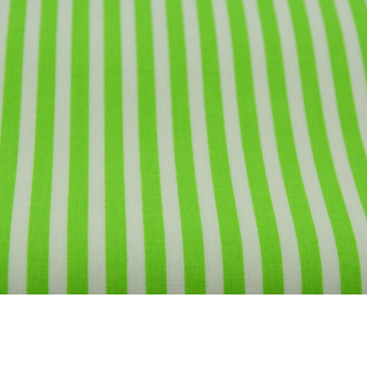 Coupon 45x45cm - Tissu coton Motifs rayures vert