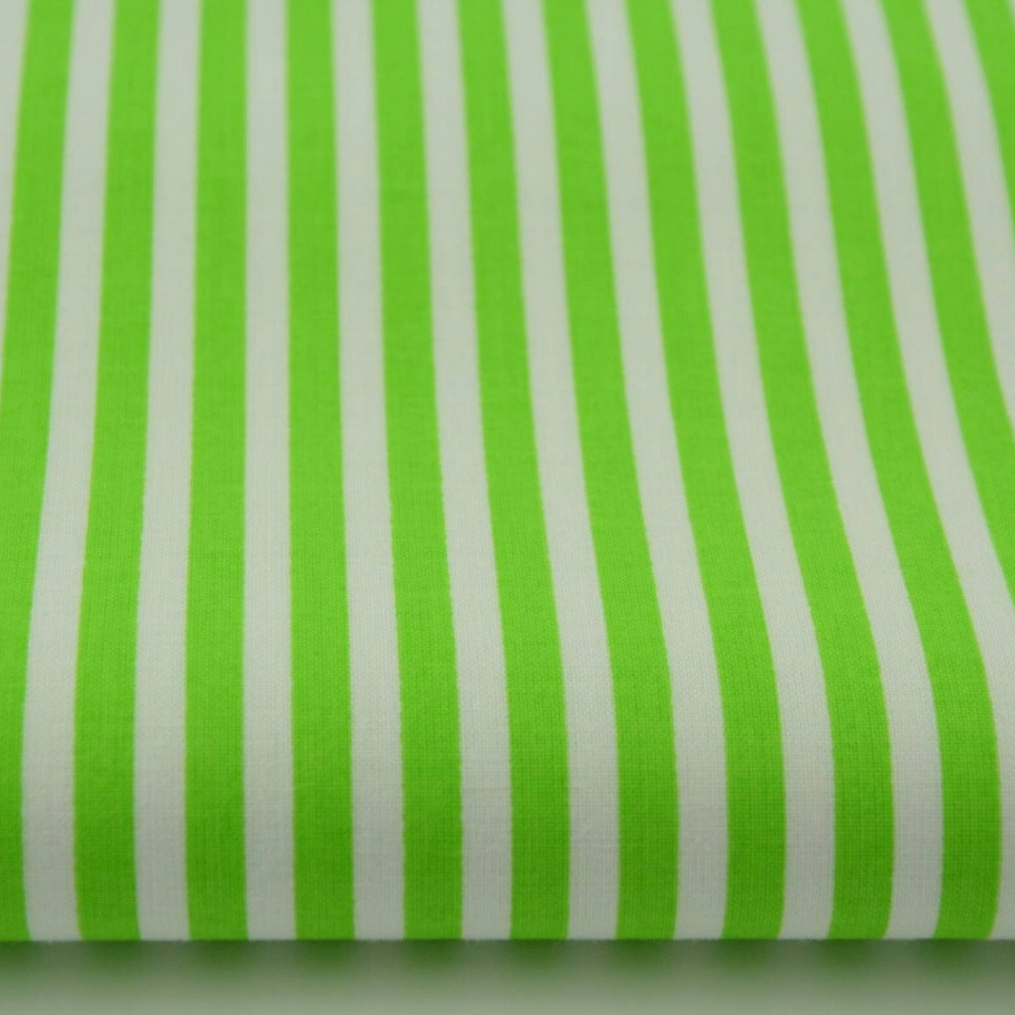 Coupon 45x45cm - Tissu coton Motifs rayures vert
