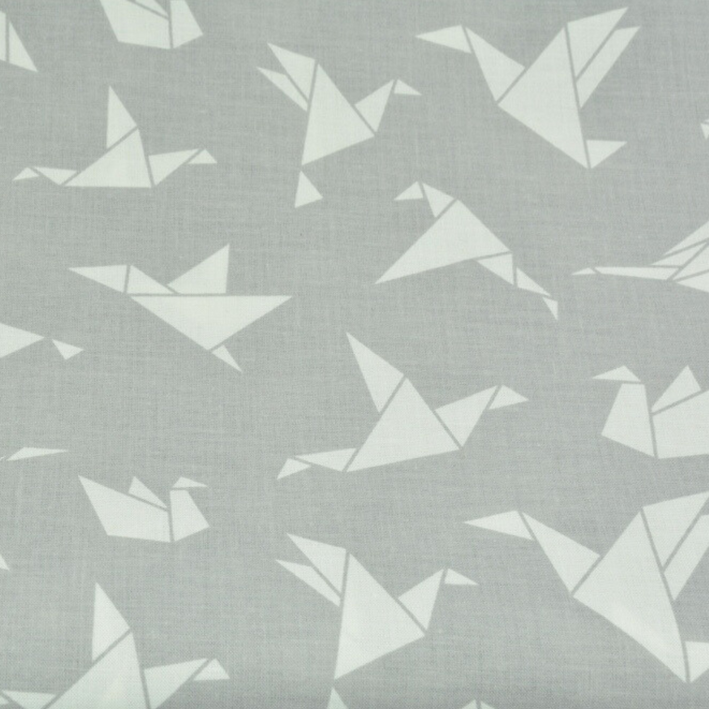 Coupon 45x45cm - Tissu coton Motif oiseaux origami