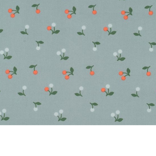 Coupon 45x45cm - Tissu coton Motif cerises