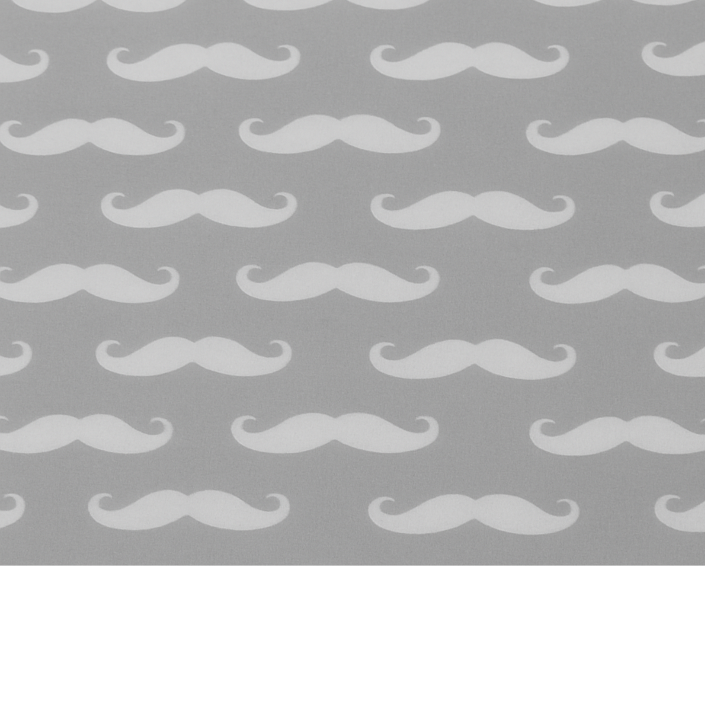 Coupon 45x45cm - Tissu coton Motif moustaches