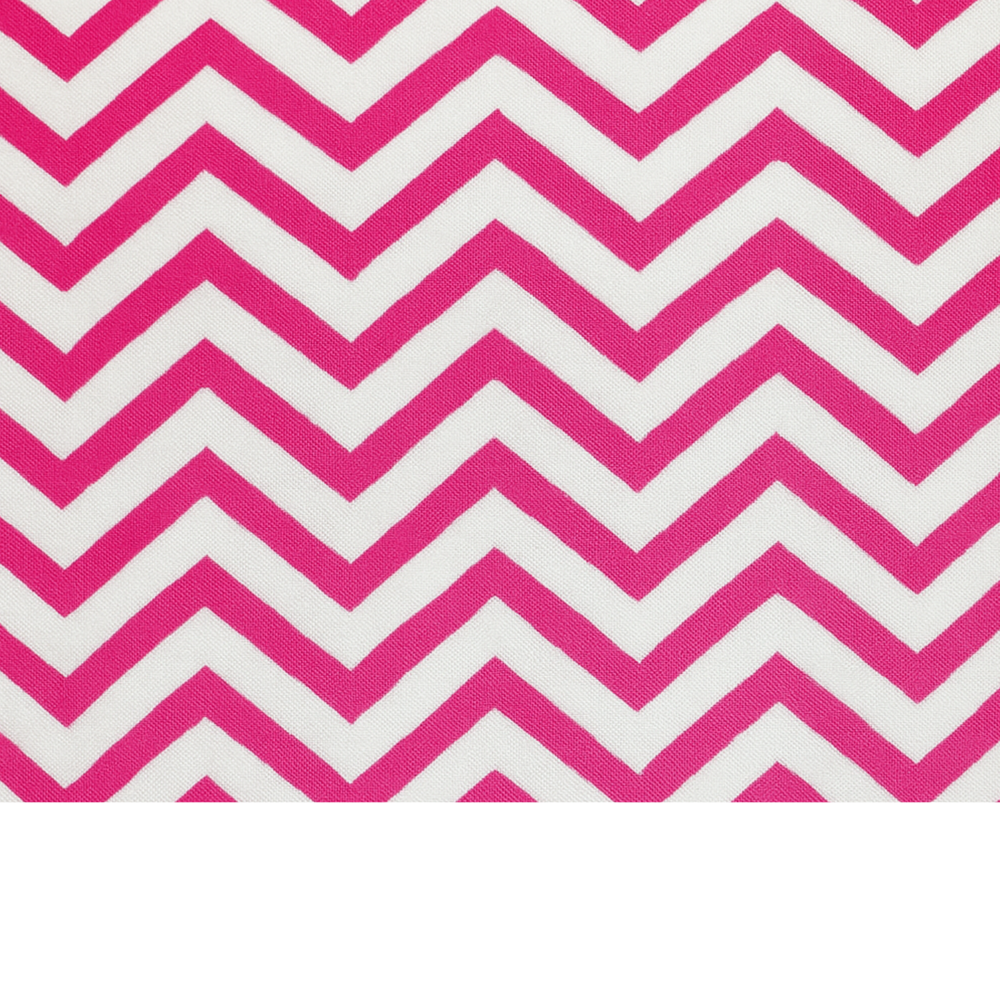 Coupon 45x45cm - Tissu coton Motif zigzag fuchsia