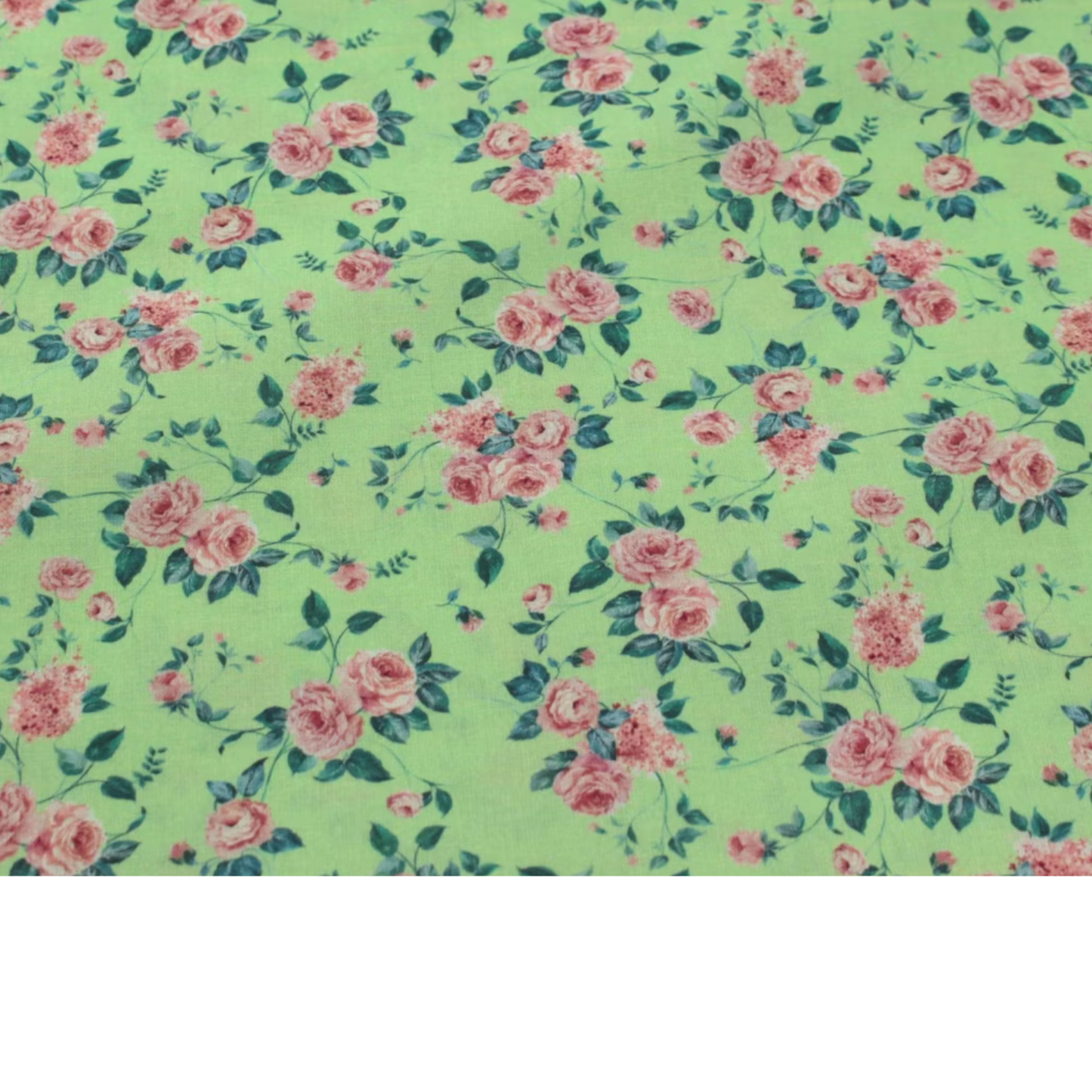 Coupon 45x45cm - Tissu coton Motif fleurs