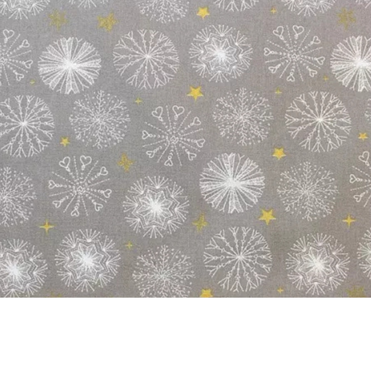 Coupon 45x45cm - Tissu coton Motif Noël