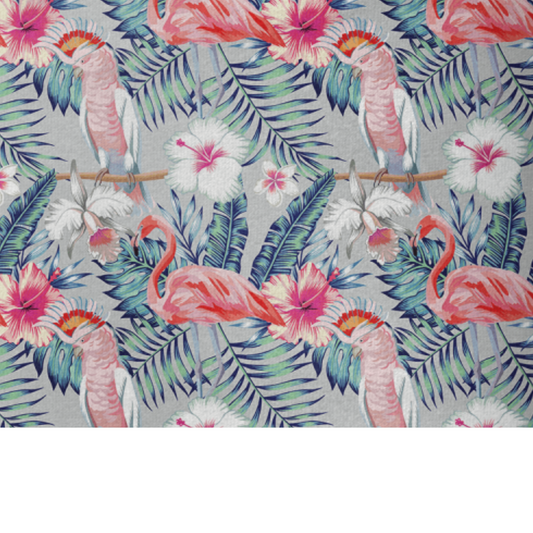 Coupon 50x50cm - Tissu coton Motif oiseaux