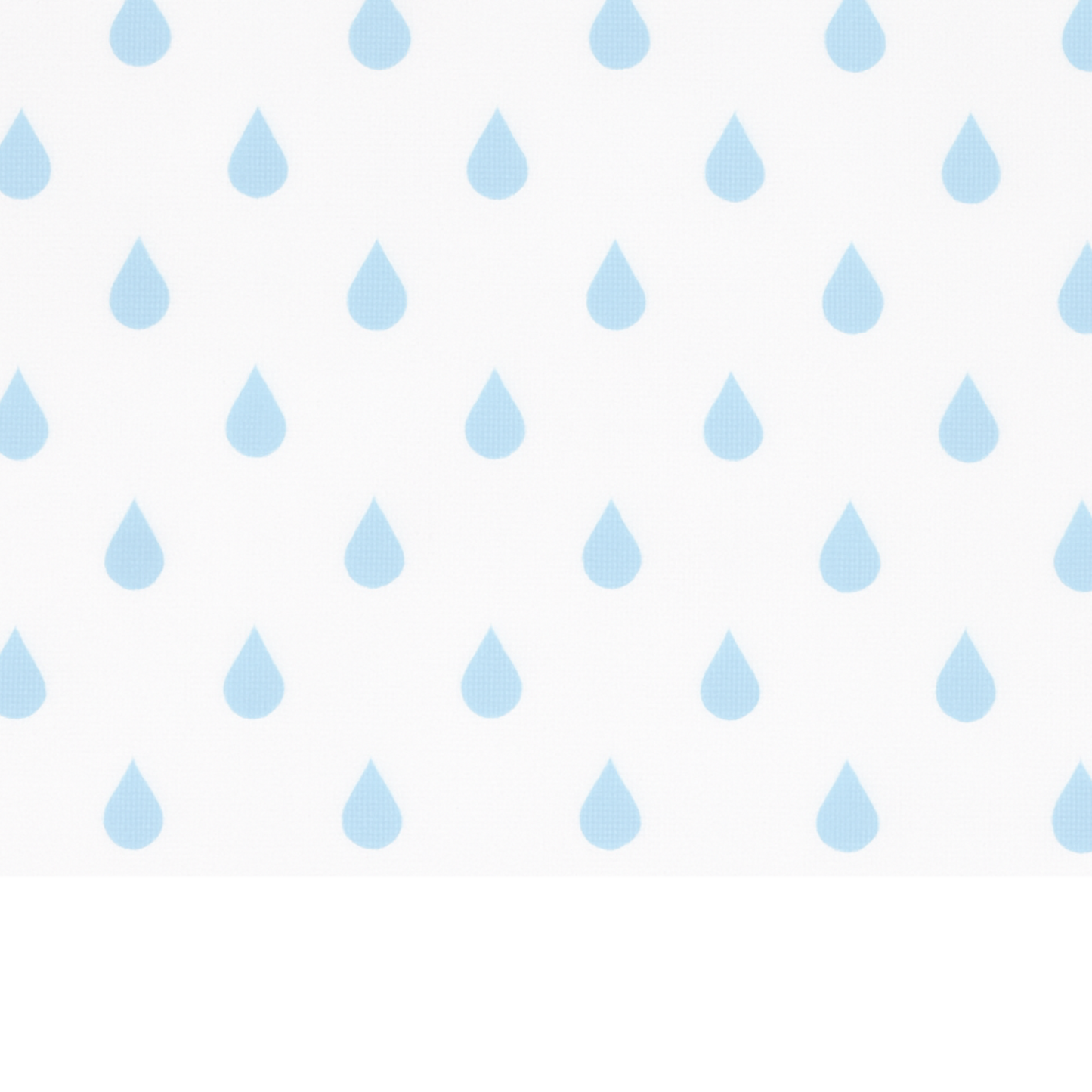 Coupon 45x45cm - Tissu coton Motif gouttes d'eau bleu