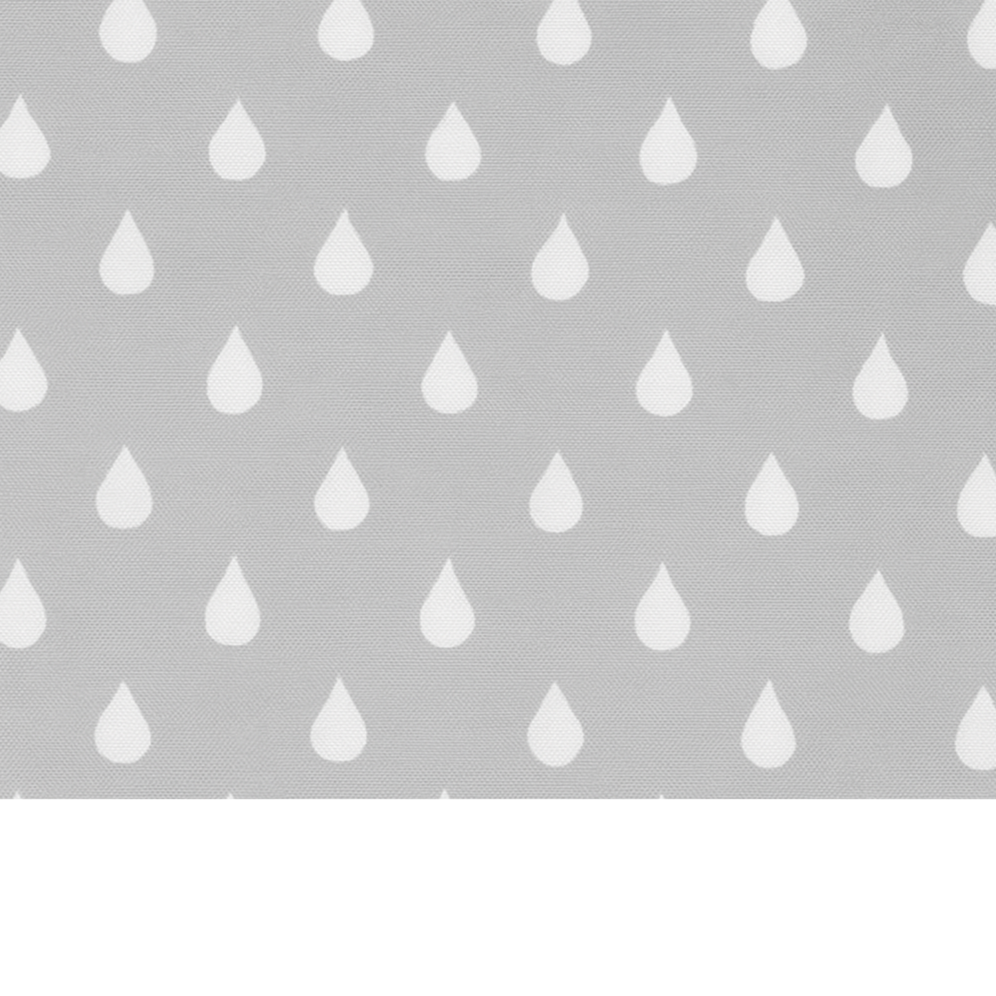 Coupon 45x45cm - Tissu coton Motif gouttes d'eau gris