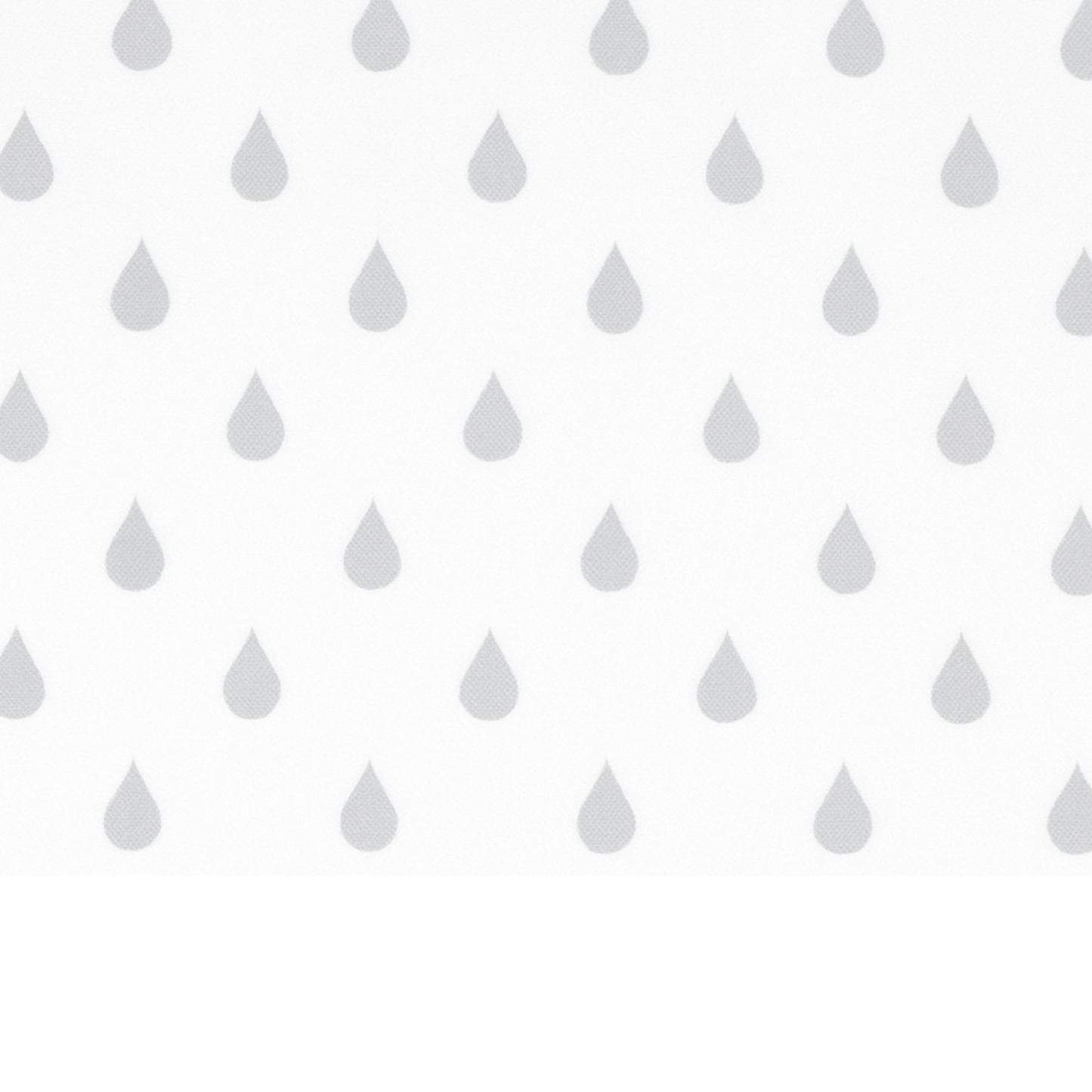 Coupon 45x45cm - Tissu coton Motif gouttes d'eau gris