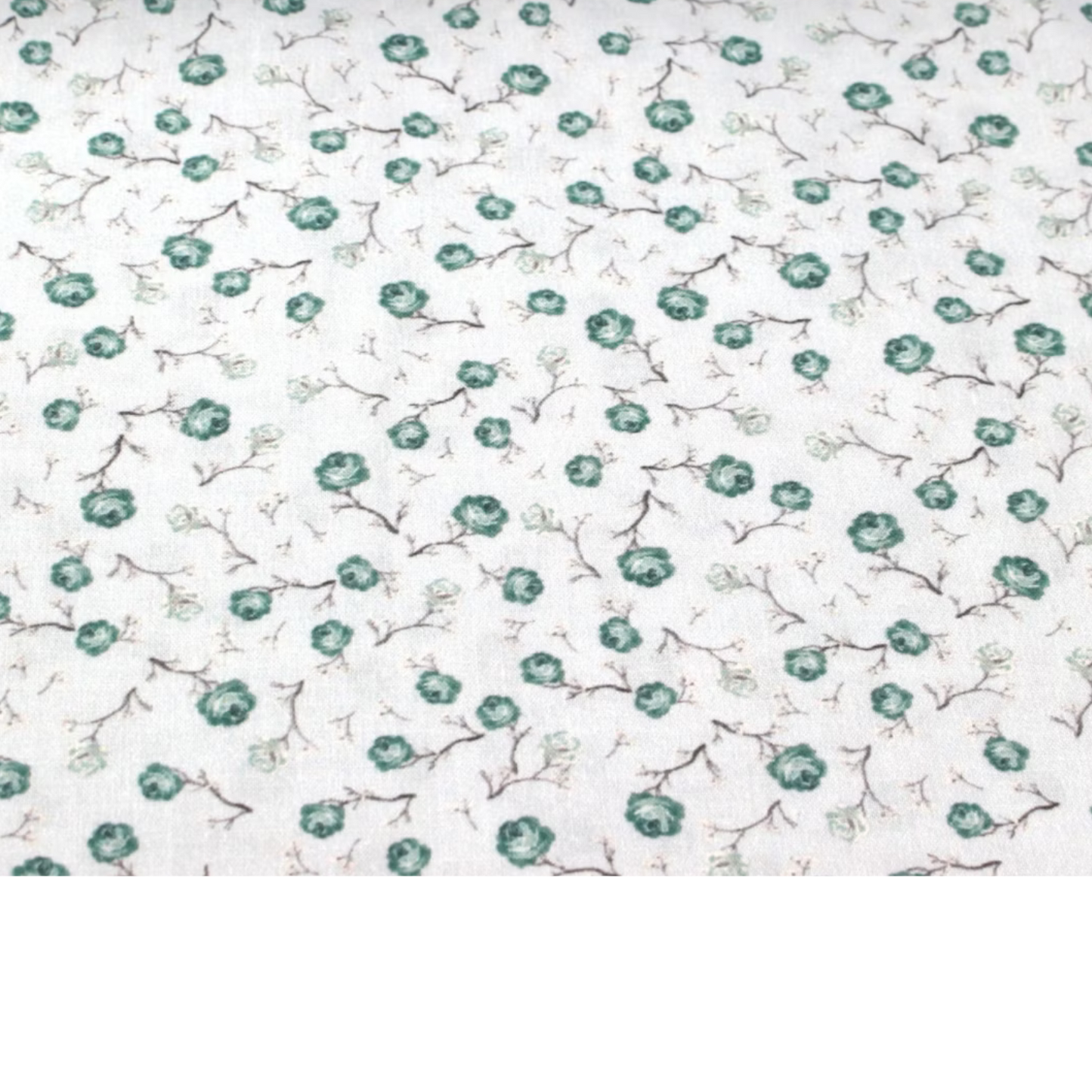 Coupon 45x45cm - Tissu coton Motif fleurs