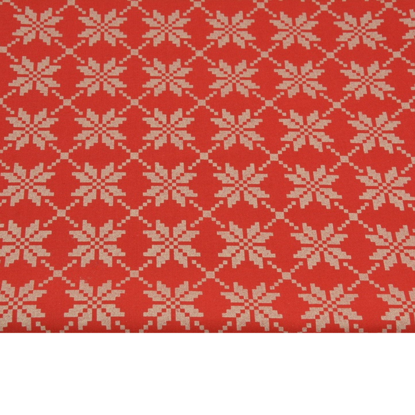 Coupon 45x45cm - Tissu coton Motif flocons de neige