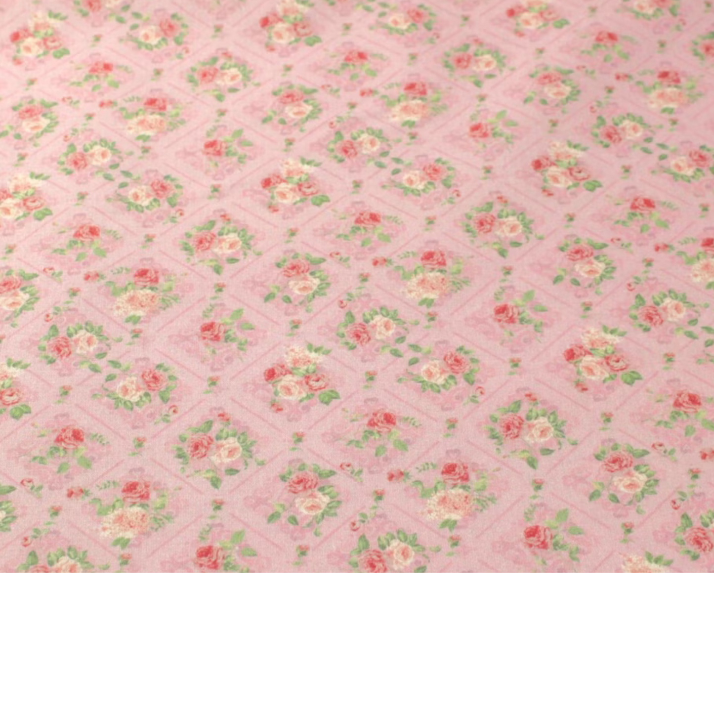 Coupon 45x45cm - Tissu coton Motif fleurs