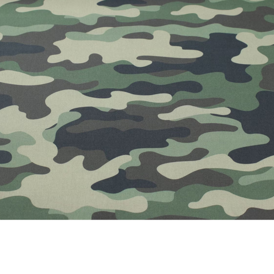 Coupon 45x45cm - Tissu coton Motif camouflage