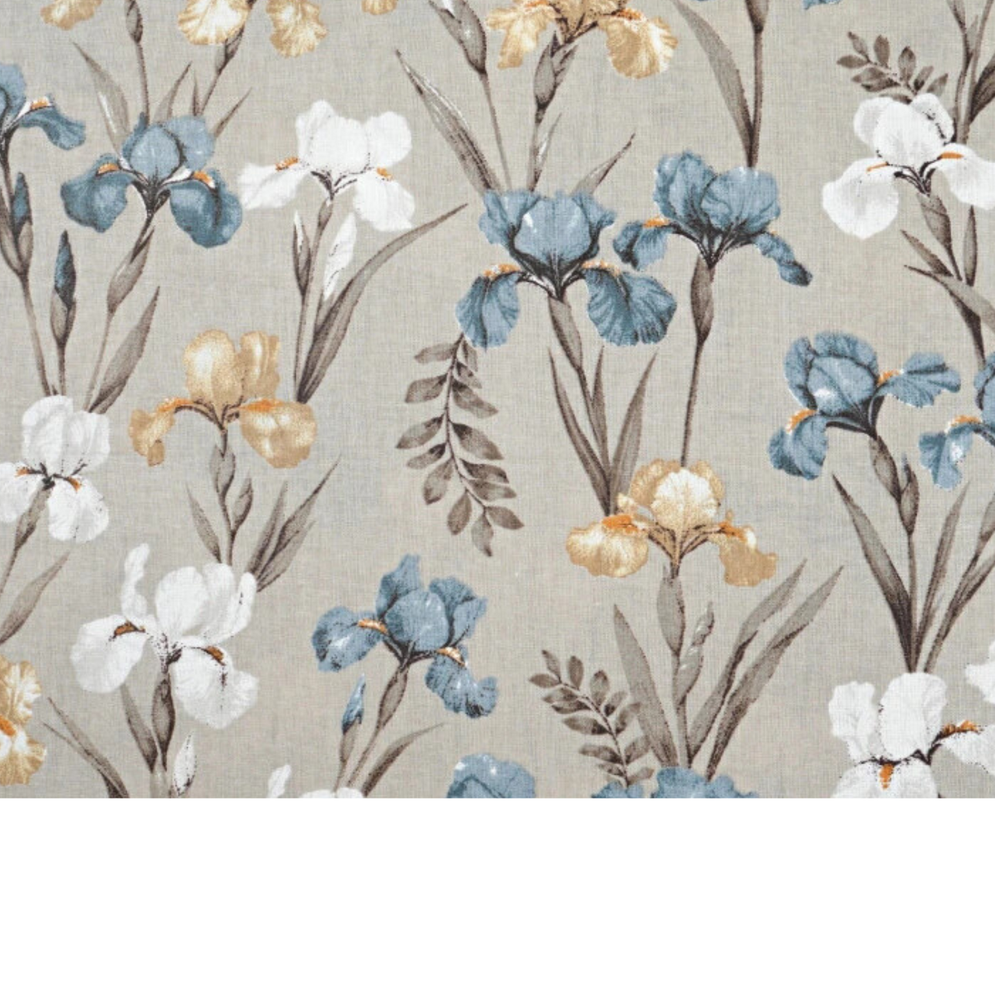Coupon 50x50cm - Tissu coton Motif fleurs